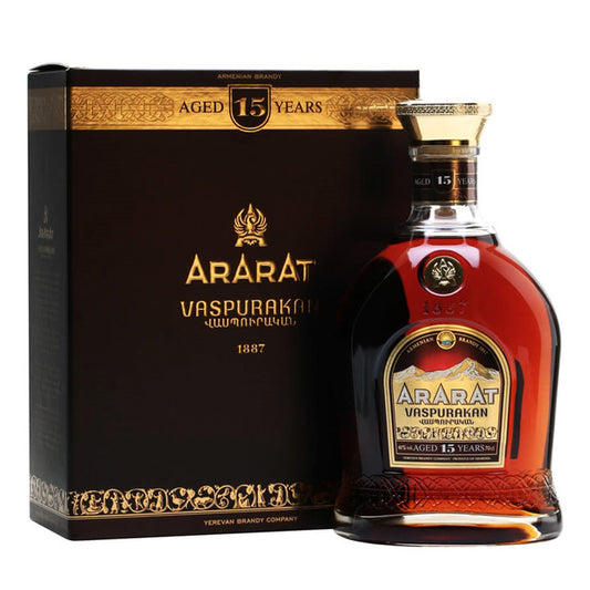 Ararat Vaspurakan 15 Year Old Armenian Brandy 750mL