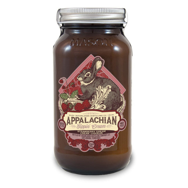 Sugarlands Appalachian Strawberry Dream Sippin’ Cream 750mL