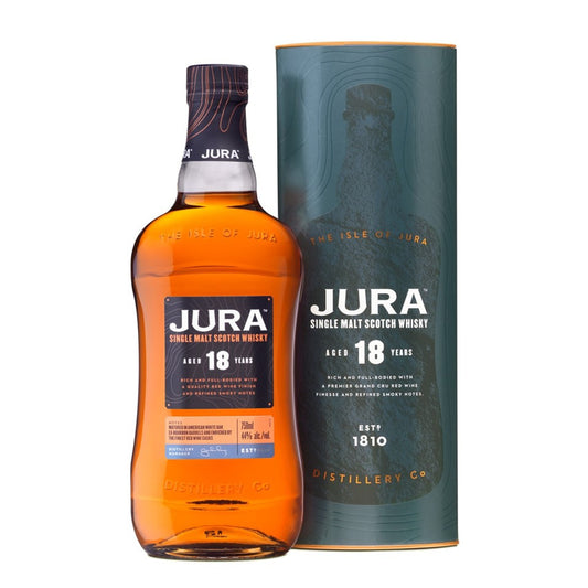Jura 18 Year Old Red Wine Finish Single Malt Scotch Whisky 750mL