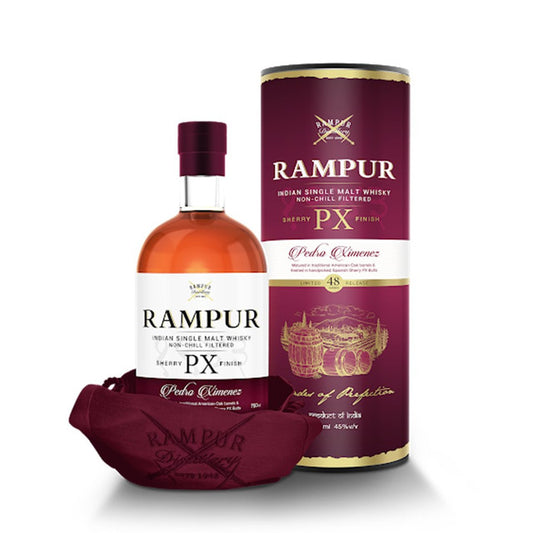 Rampur PX Sherry Finish Indian Single Malt Whisky 750mL