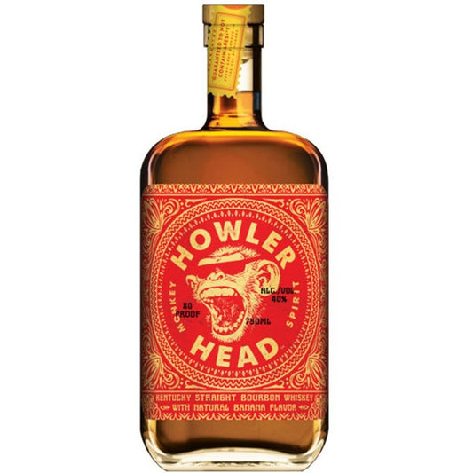Howler Head Banana Infused Kentucky Straight Bourbon 750mL