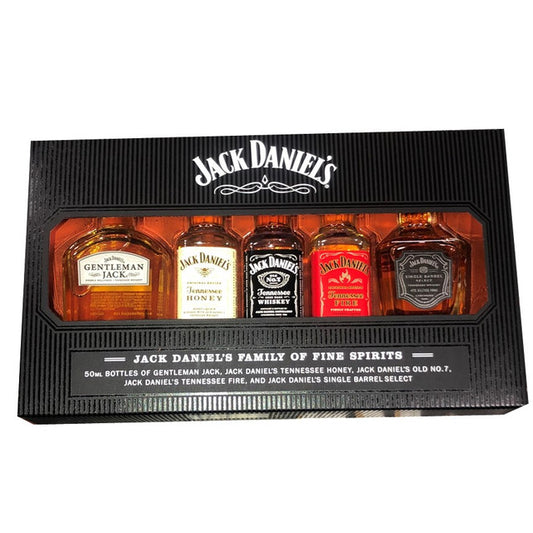 Jack Daniel's Tennessee Whiskey Gift Pack - 5pk / 50mL Bottles