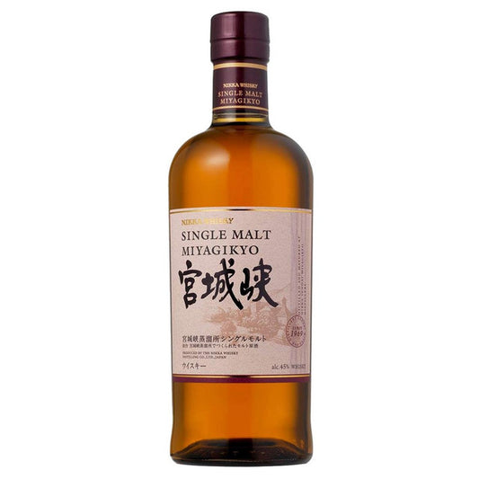 Nikka Miyagikyo Single Malt Japanese Whisky 750mL