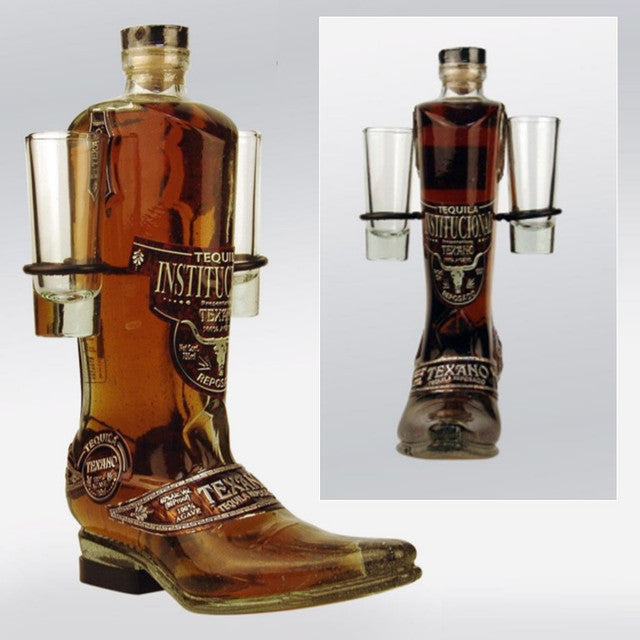 Texano Tequila Gold (Cowboy Boot) 750mL