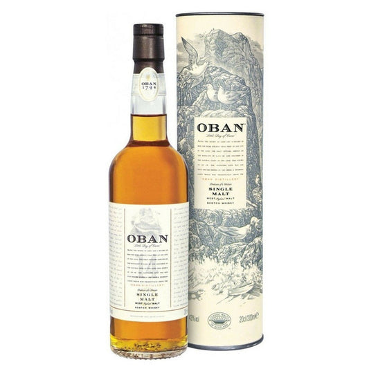 Oban 14 Year Single Malt Scotch Whisky 750mL
