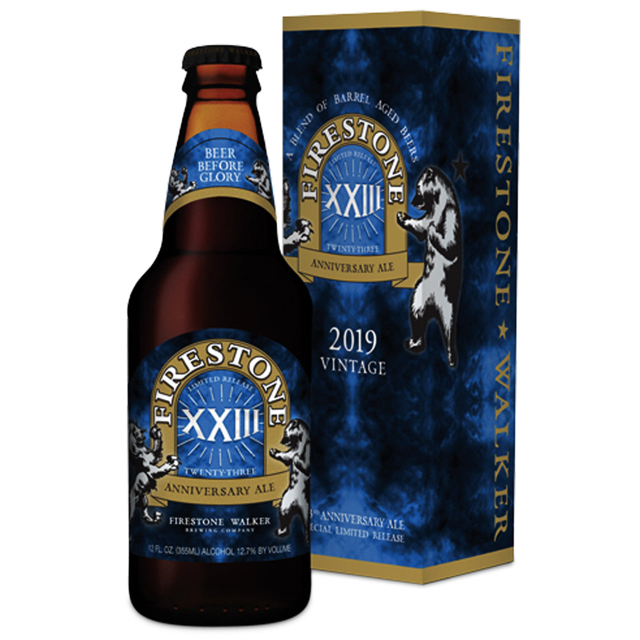 Firestone 2019 XXIII Anniversary Ale Barrel Aged Blend 12 FL OZ