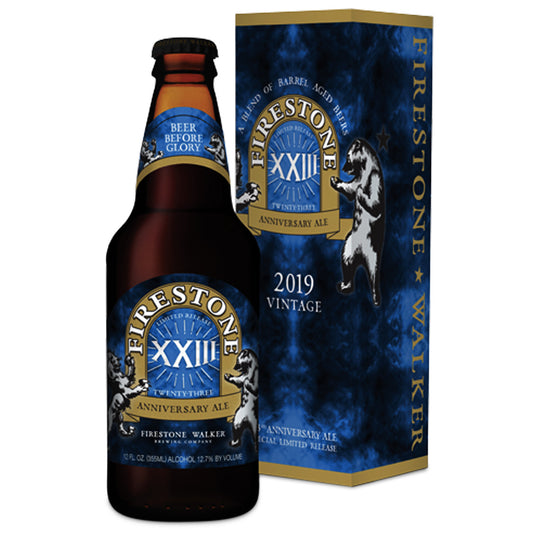 Firestone 2019 XXIII Anniversary Ale Barrel Aged Blend 12 FL OZ