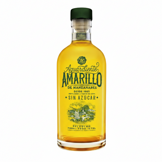 Amarillo de Manzanares Sin Azucar Aguardiente