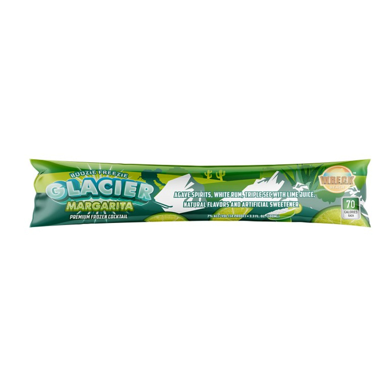 Wreck Beach Frozen Vodka Cocktail Variety 12 Mix Pack - 4 Flavors