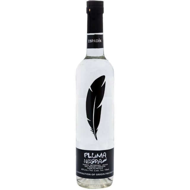 Pluma Negra Mezcal Espadín 48% ABV 750mL