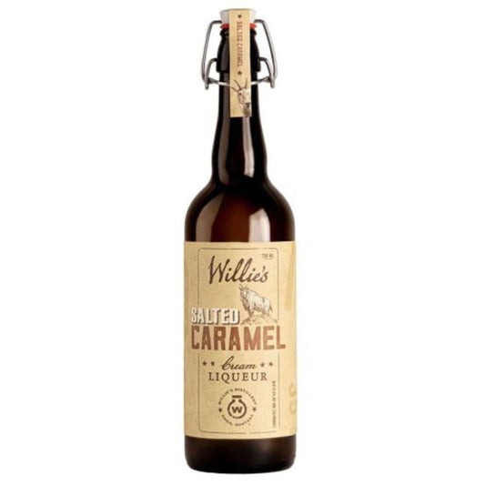 Willie's Salted Caramel Cream Liqueur 750mL