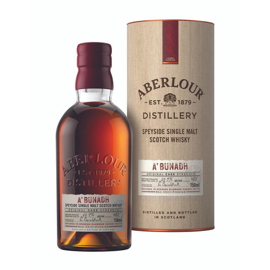 Aberlour A'bunadh Single Malt Scotch Whisky 750mL