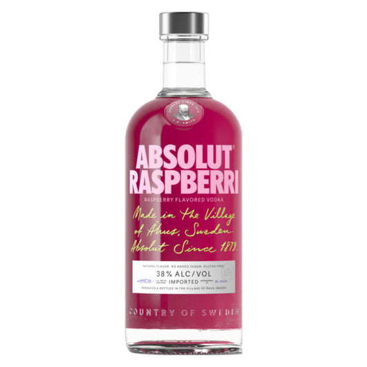 Absolut  Vodka Raspberry 80 750ml