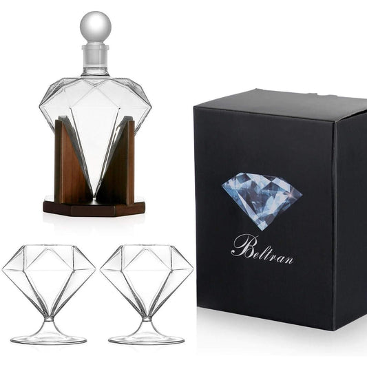 BELTRAN DIAMOND WHISKEY/GNAC GLASSES