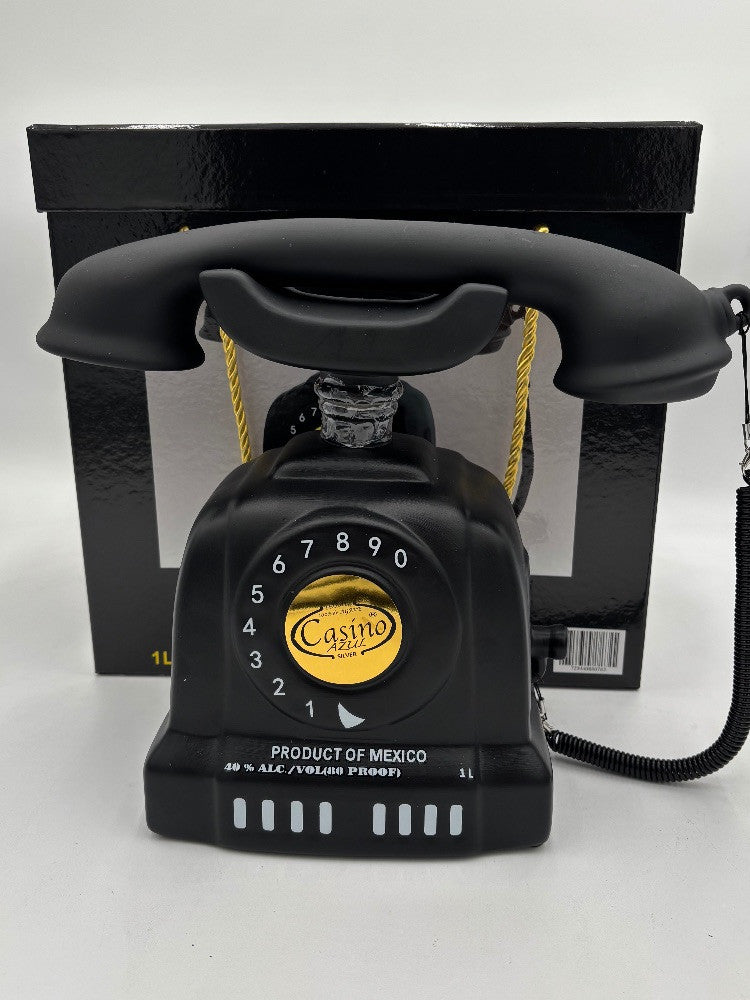 Casino Azul Tequila Telephone Silver 1LT – Rancho Liquor Online