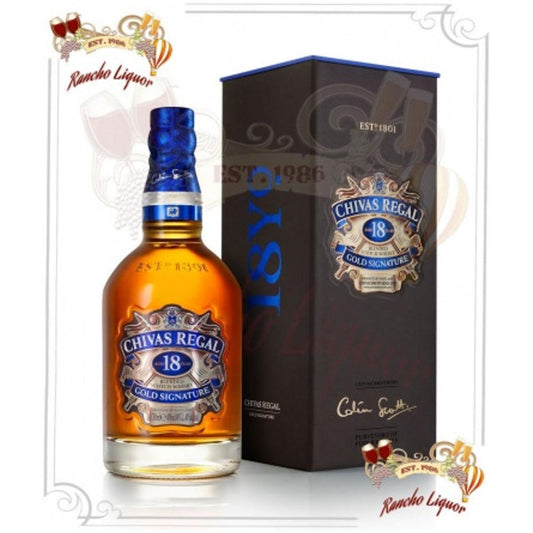 Chivas Regal 18 Year Whiskey