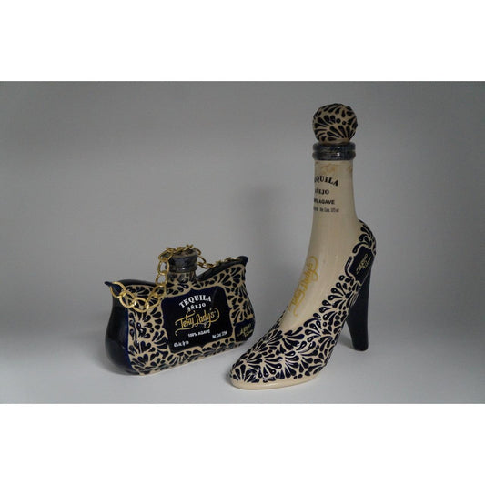 Teky Lady's Tequila Añejo High Heel and Purse Set Each 375mL - 01