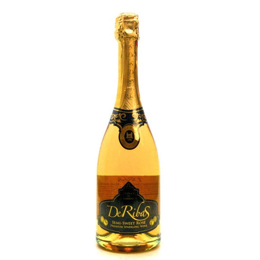 DeRibas Premium Semi Sweet Rose Sparkling Wine