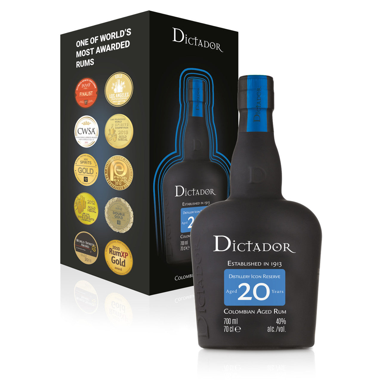 Dictador 20 Year Old Rum 750mL