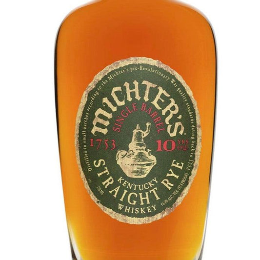 Michter's Distillery 10 Year Old Single Barrel Straight Rye 750mL