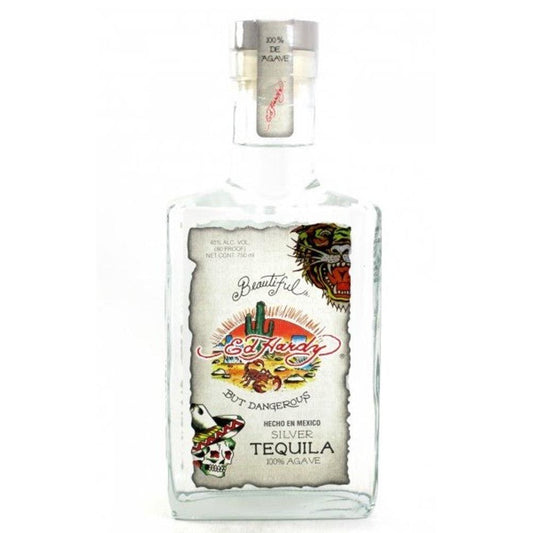 Ed Hardy Silver Tequila 100% Agave 750mL