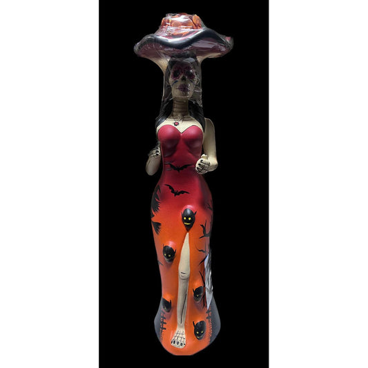 Tequila Epifania Anejo Halloween Dress Red Edition 750ML