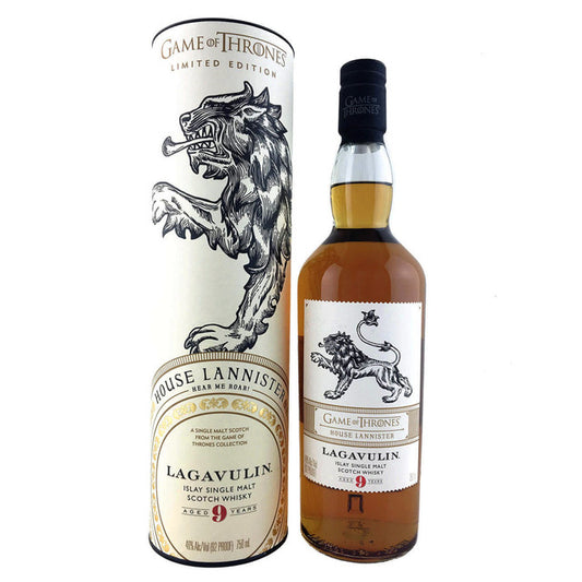 Game Of Thrones House Lannister - Lagavulin - 9 year Islay Single Malt Scotch 750mL