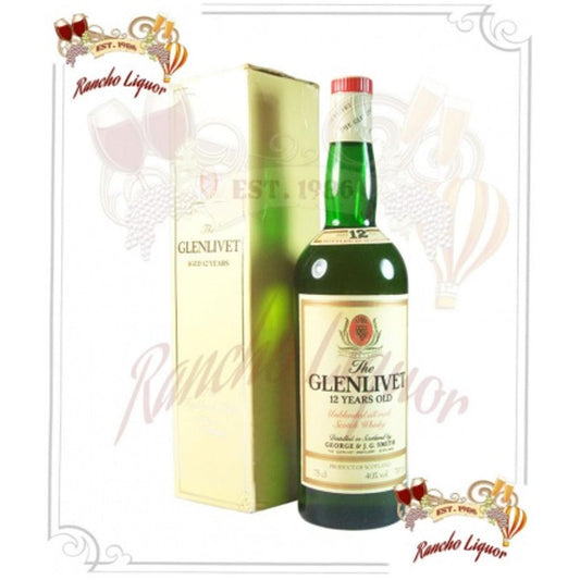The Glenlivet 12 Year Single Malt Scotch Whisky 750ml