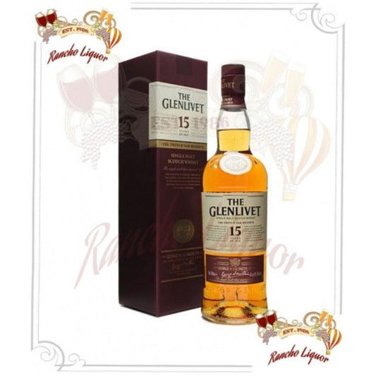 The Glenlivet 15 Year Single Malt Scotch Whisky 750ml