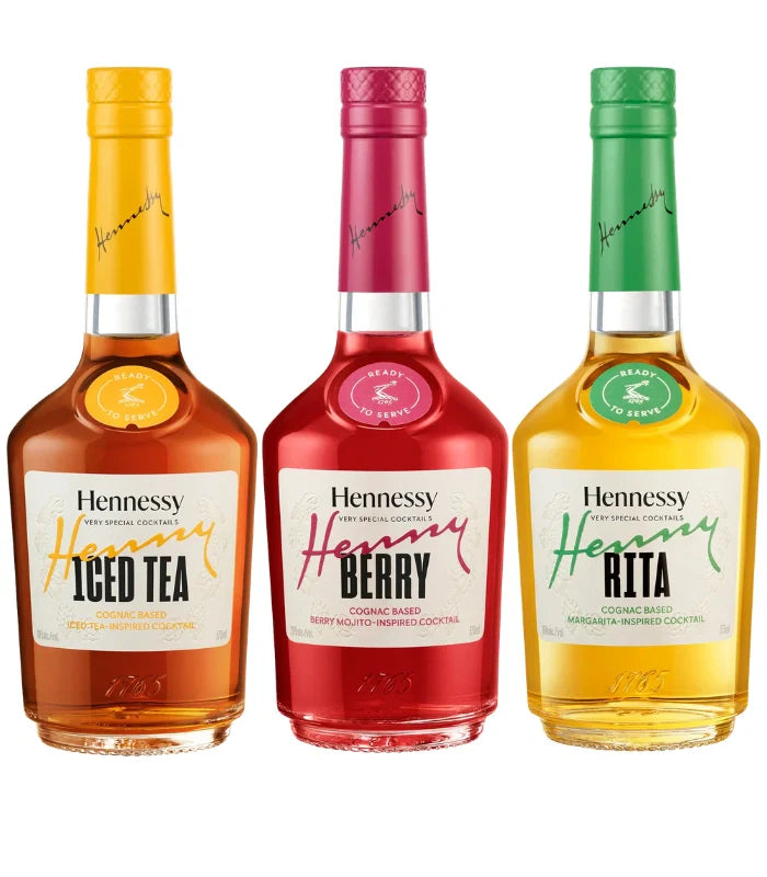 Hennessy Ready-to-Serve Cocktail Variety Bundle 3 x 375mL ( Cognac )