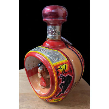 Torero Tequila Reposado Ceramic Bullfighter Beaded 750mL