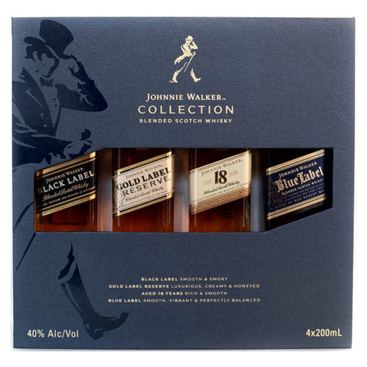 Johnnie Walker The Collection Set 4 - 200mL Bottles