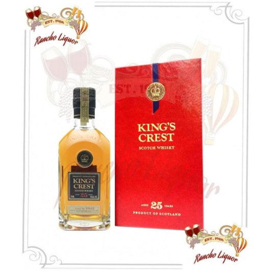 Kings Crest 25 Year Whiskey