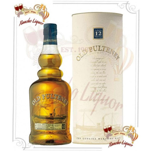 Old Pulteney 12 Year Single Malt Scotch Whisky 750mL