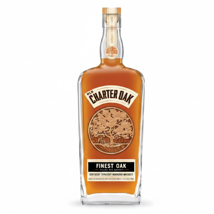 Old Charter Finest Oak Kentucky Straight Bourbon Whiskey 750ml