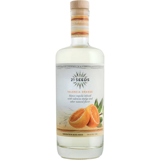 21 Seeds Valencia Orange Tequila 750mL
