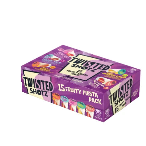 Twisted Shotz Party Starter 15pk 25ml Shotz ( Purple )