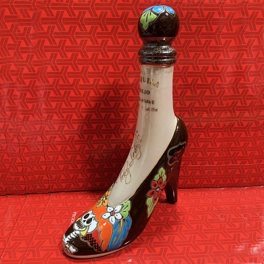 Teky Lady's High Heel Tequila Añejo 375mL - 4