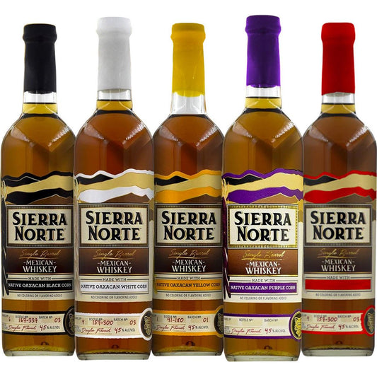Sierra Norte Native Oaxacan Corn Single Barrel Whiskey Expression Combo Pack 750mL