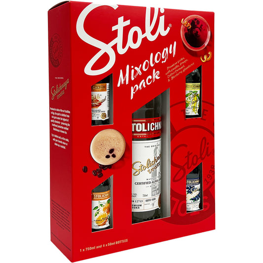 Stolichnaya Mixology Pack 750ml