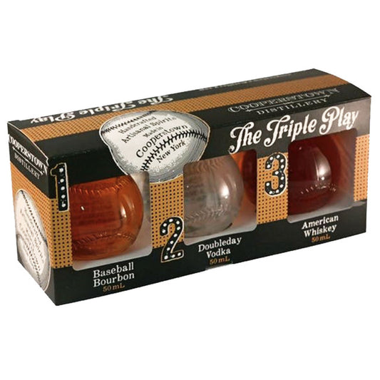 Cooperstown Distillery Triple Play 50mL Combo Pack