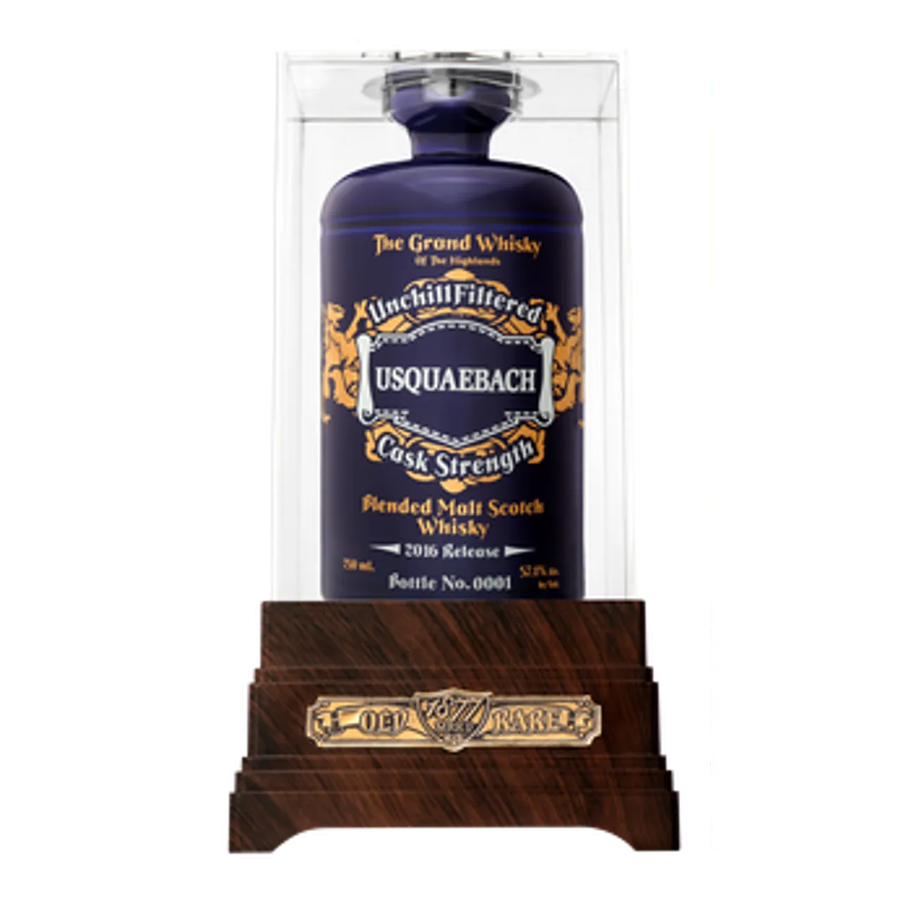 Usquaebach Cask Strength Blended Malt Scotch Gift Pack 750 ml