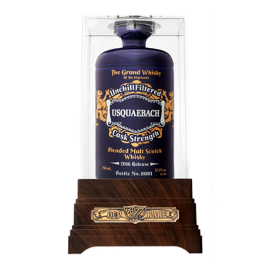 Usquaebach Cask Strength Blended Malt Scotch Gift Pack 750 ml