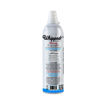 Whipped Vanilla Alcohol Infused Whipped Cream 375mL