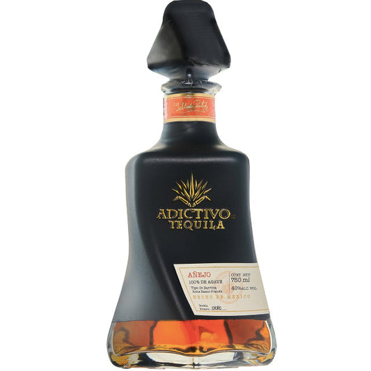Adictivo Tequila Añejo Black Edition 750mL