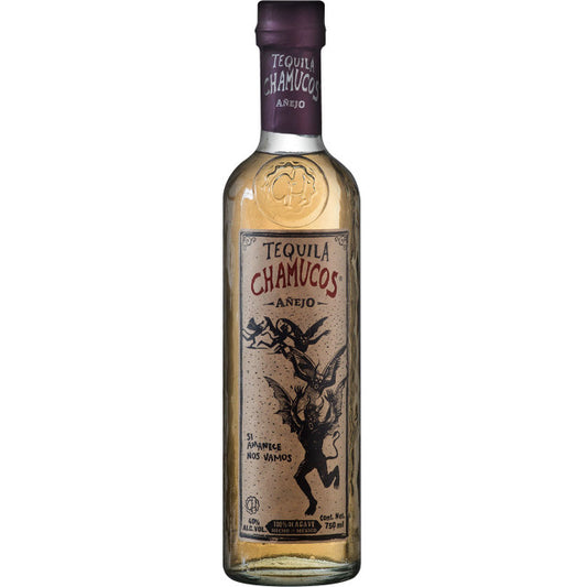 Chamucos Tequila Añejo 750mL