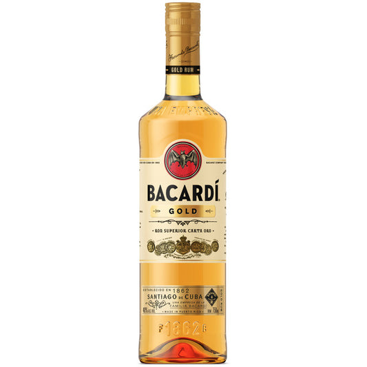 Bacardí Gold Rum 750mL