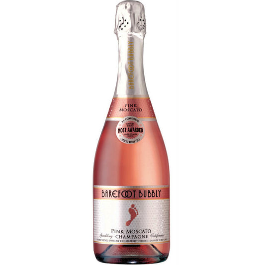 Barefoot Bubbly Pink Moscato 750mL