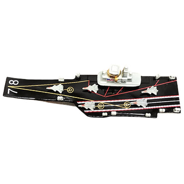 Open Sea Aircraft Carrier Ship Ceramic Bourbon Bottle 1.75L