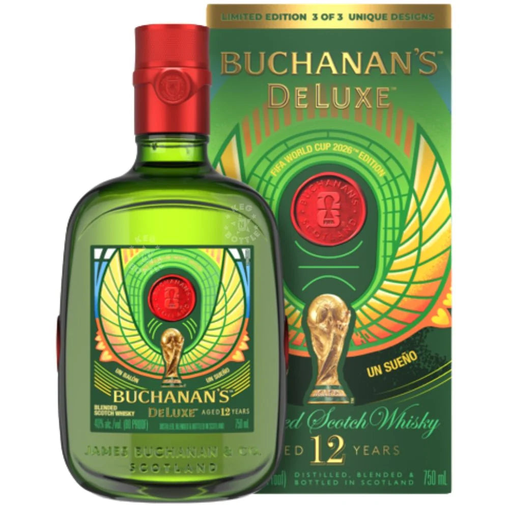 Buchanan’s Deluxe 12 Year Limited Edition 3-3 FIFA World Cup 2026 (750ml)
